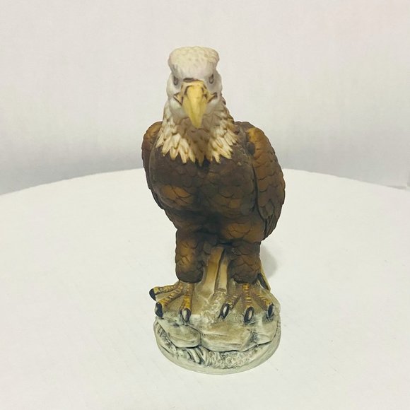 VTG Bald Eagle By Andrea Japan Porcelain Ceramic Figurine Bird Statue By Sadek - Picture 1 of 17